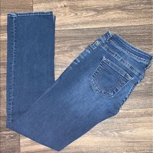 True Religion Billie Low Rise Straight Jeans